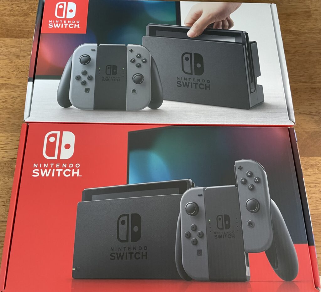 新型Nintendo Switch 有機ELモデルを開封